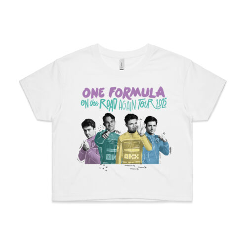 F1D OTRA Crop Tee | Leclerc, Piastri, Norris, Sainz Thumbnail