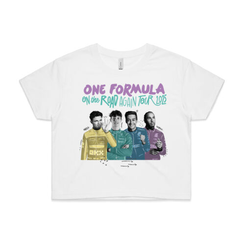 F1D OTRA Crop Tee | Norris, Bearman, Russell, Hamilton (British Edition) Thumbnail