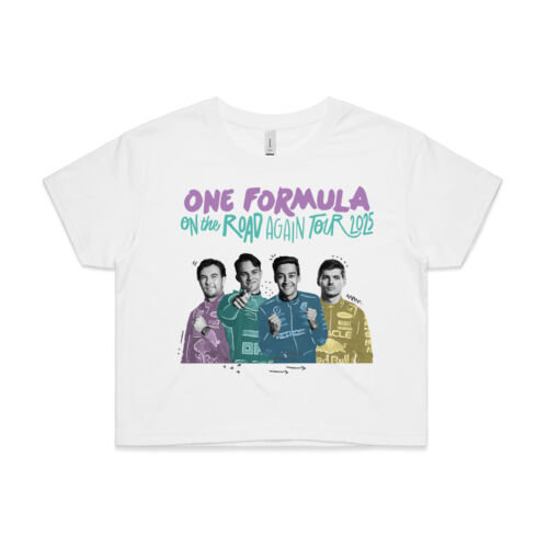 F1D OTRA Crop Tee | Perez, Piastri, Russell, Verstappen Thumbnail